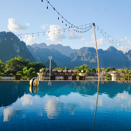 Silver Naga Hotel Vang Vieng Exterior foto